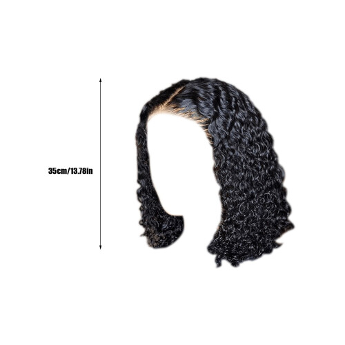 Lace Front Pruik voor Dames, Kort, Krullend, Middellang 2