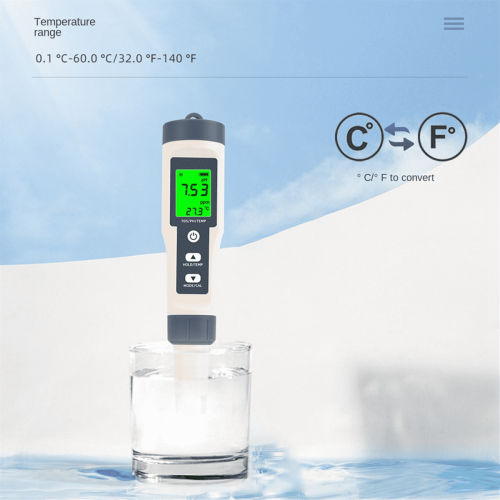 3-in-1 waterkwaliteitstestpen TDS/pH/temperatuur pH-meter multiparameter 2