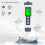 3-in-1 waterkwaliteitstestpen TDS/pH/temperatuur pH-meter multiparameter 8