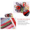 Cotton Embroidery Kit Printed Pattern 11CT 21.6x16.9 Inch 2