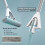 Slhenay sponge mop with long handle and 2 replacement heads 5