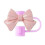 Silicone straw cover reusable bow-shaped cap 2 pcs 7