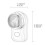 Electric beard trimmer compact precision pocket size 5