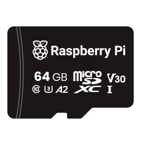 Raspberry zbh. Speicherkarte 64GB Class10 mit OS