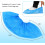 CPE Shoe Covers Blue Non-Slip Dust Proof 200 Pack 2