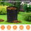 Leaf Waste Bag 10 Gallon Collapsible Garden Bag 2