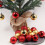 Christmas Ball Decorations Rose Red Shatterproof 24pcs 3