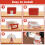 Toorise Christmas treat boxes with handle 50 pcs 4