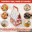 Toorise Christmas treat boxes with handle 50 pcs 6