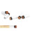 Tomfoto Pool Cue Tips Hard Ferrules 5PCS 12MM 13MM 4