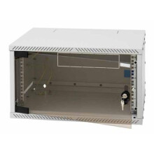 Triton 19"Wandgehäuse, 4HE, 1-teilig, T400, Lichtgrau, zerlegt, Flat Pack,