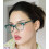 Women's Translucent Optical Frames Reading Glasses +3.00 2