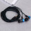 Welling wired earbuds noise cancelling lightweight 3.5mm 7