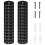 Hat Organizer Wall Rack Black 24-Cap Capacity 2