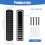 Hat Organizer Wall Rack Black 24-Cap Capacity 4