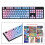 Gaming Mechanical Keyboard Set 104 Keys Blue Pink 6