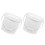 WeiWei white plastic pails with lids 1 gallon 3
