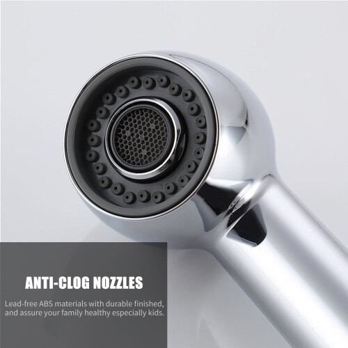 Tomfoto Pull-Out Spray Head G1/2 for Kitchen Faucet 1