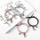 Welling braided bracelets dinosaur design 2 pcs 8