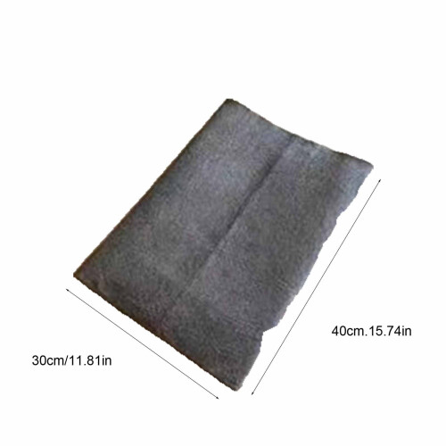 Car Cleaning Cloth Black Gray Thickened 2 Pack 2