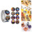 Αυτοκόλλητα Halloween Κολοκύθα Emoji500 τεμάχια 5