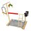 Wooden Parrot Perch Stand with Exercise Activity Center 5