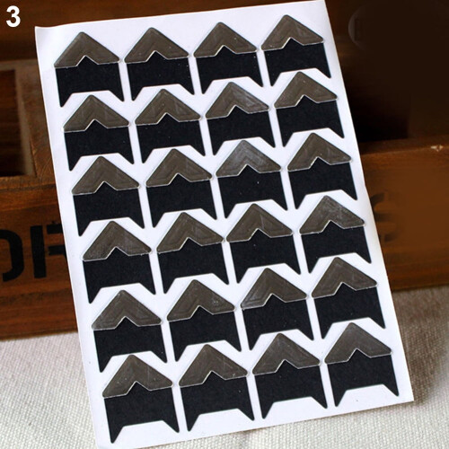 Photo Frame Corner Sticker Craft Decor 120 pcs 1