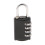 4-Digit Resettable Combination Padlock Black 2