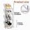 Shoe Rack Sloping 4-Layer Free-Standing Stackable 8