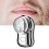 Electric mini face hair trimmer pocket size silver 6