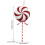 Christmas candy ornaments red white assorted 12 pcs 2