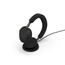 Jabra Evolve3 75 UC, Link390c, Black,WLC Chrg