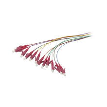LWL-Pigtail-LC 50/125u, 2mtr. OM4, 12-Pack, farbig, Synergy 21,