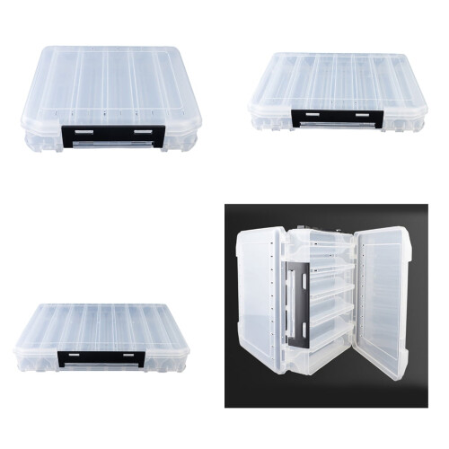 Fishing Tackle Storage Box Waterproof Double-Sided Large 1