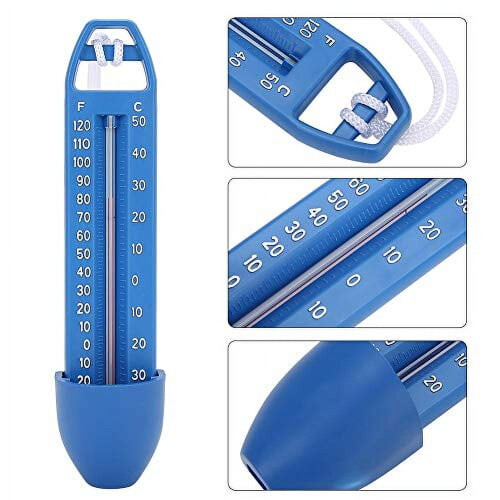 Pool Thermometer Floating 16.5x3.7cm 2 pcs 2