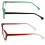 Women's Hexagon Cateye Optical Frames 2 Pairs +2.50 3