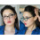 Women's Hexagon Cateye Optical Frames 2 Pairs +1.25 5