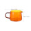 Ceramic Coffee Pot and Mugs Set with Clear Glass Whiskey 4