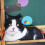Welling cat plush pillow 50cm 5