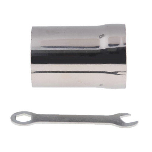 2x Stainless Steel 48mm Exhaust Can Baffles 1