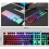 Gaming Keyboard RGB Backlit Black 2-Pack 7