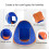 WINDLAND Portable Kids Play Tent Foldable Pop-Up Indoor 5
