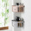 Shower Caddy Corner Suction Mount Plastic 1 Pack 3
