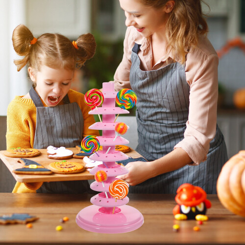 Cake Pop Stand 8-Tier for Parties and Weddings 1