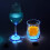 LED-coaster-lys kopholder-klistermærker 20 stk. 4