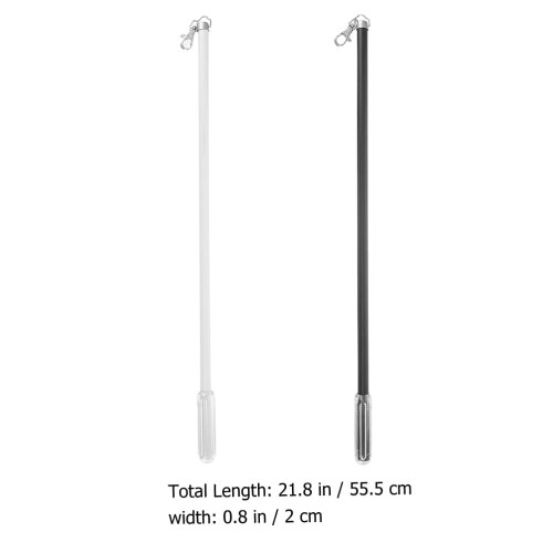 Asta di azionamento per tende in plastica resistente alla compressione (2 pezzi) 1
