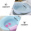 WeiWei sitz bath for hemorrhoids and postpartum care blue 2