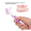 Denture Brush Set for Cleaning Dentures and Bridges 2pcs 2