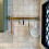 Kitchen hanging pot rack wall-mounted with chains and 5