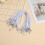 Weis elastic barbed cords white 50 pcs 4